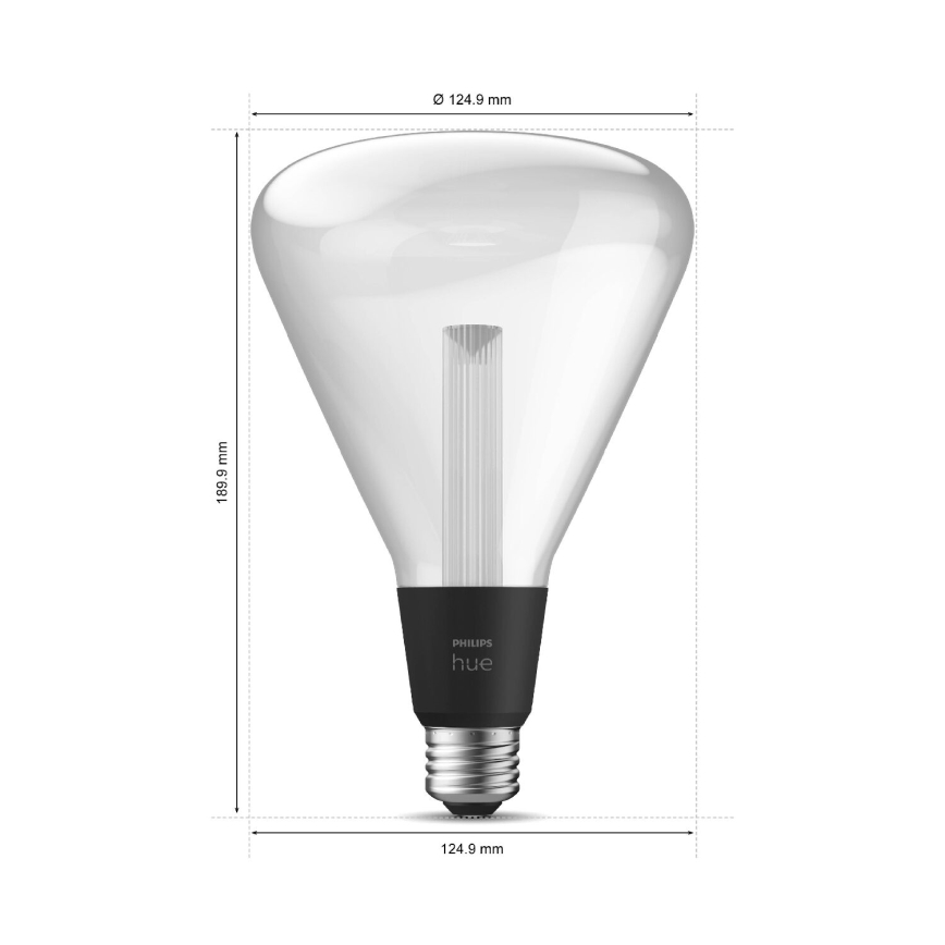 LED Dimmable bulb Philips Hue White And Color Ambiance E27/6,5W/230V 2000-6500K