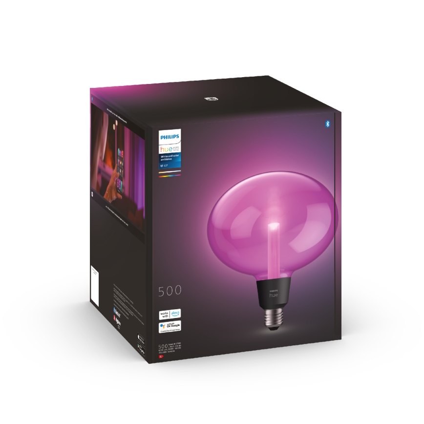 LED Dimmable bulb Philips Hue White And Color Ambiance E27/6,5W/230V 2000-6500K