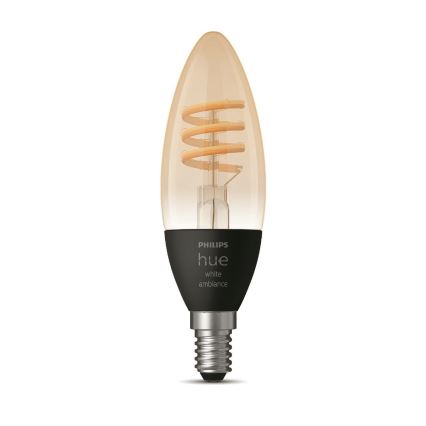 LED Dimmable bulb Philips Hue WHITE AMBIANCE E14/4,6W/230V 2200-4500K