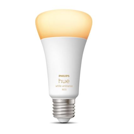 LED Dimmable bulb Philips Hue WHITE AMBIANCE E27/13W/230V 2200-6500K