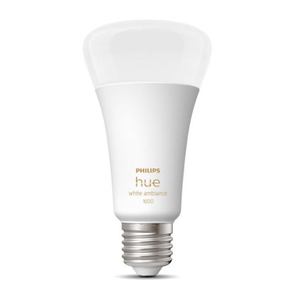 LED Dimmable bulb Philips Hue WHITE AMBIANCE E27/13W/230V 2200-6500K