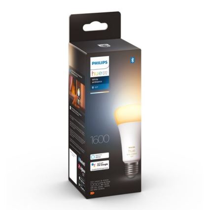LED Dimmable bulb Philips Hue WHITE AMBIANCE E27/13W/230V 2200-6500K