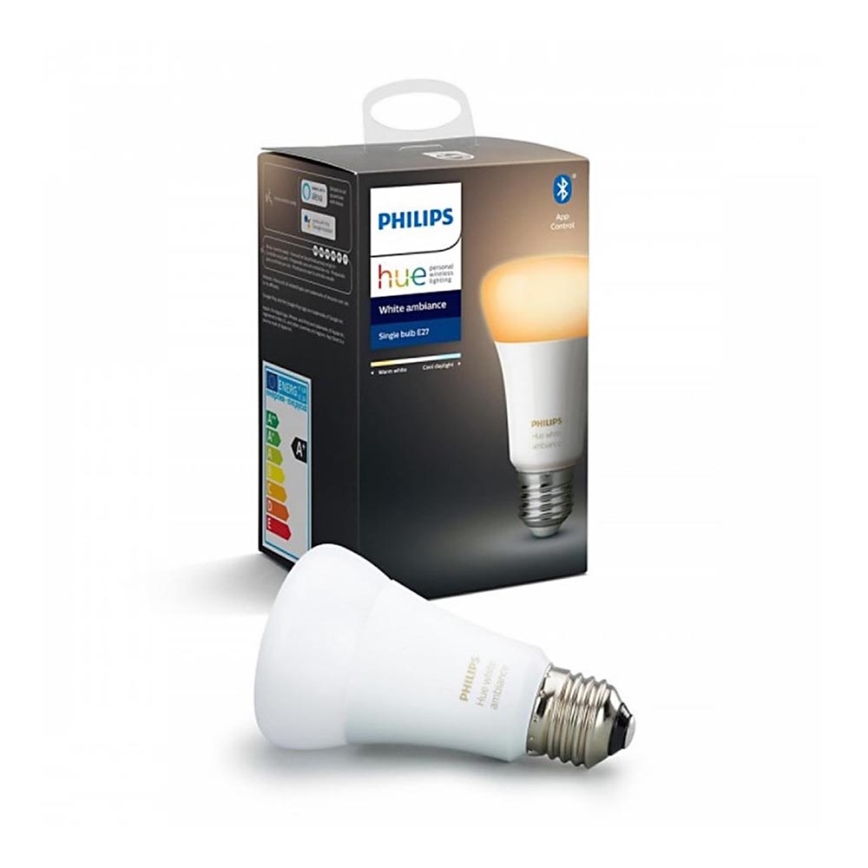LED Dimmable bulb Philips Hue WHITE AMBIANCE E27/8W/230V 2200-6500K
