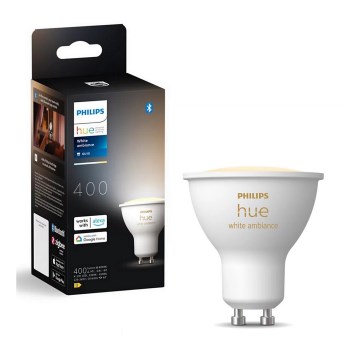 LED Dimmable bulb Philips Hue WHITE AMBIANCE GU10/4,2W/230V 2200-6500K