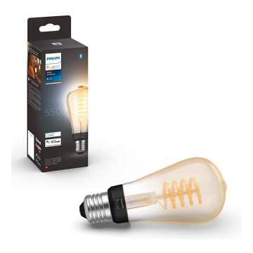LED Dimmable bulb Philips Hue WHITE AMBIANCE ST64 E27/7W/230V 2200-4500K