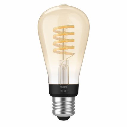 LED Dimmable bulb Philips Hue WHITE AMBIANCE ST64 E27/7W/230V 2200-4500K