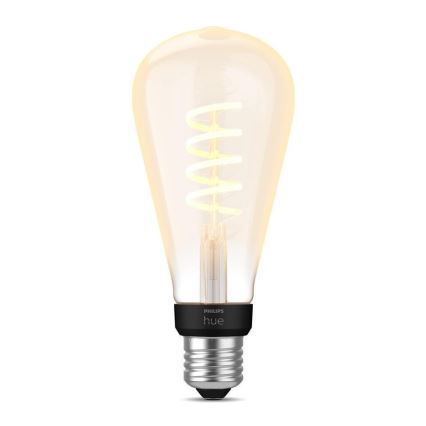 LED Dimmable bulb Philips Hue WHITE AMBIANCE ST72 E27/7W/230V 2200-4500K