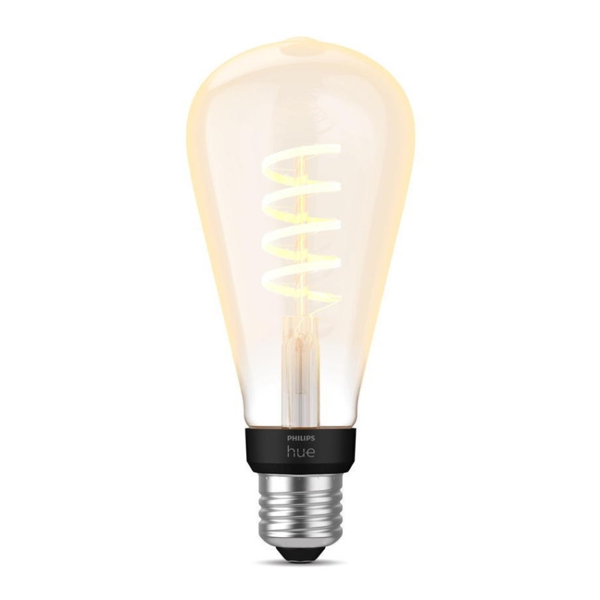 LED Dimmable bulb Philips Hue WHITE AMBIANCE ST72 E27/7W/230V 2200-4500K