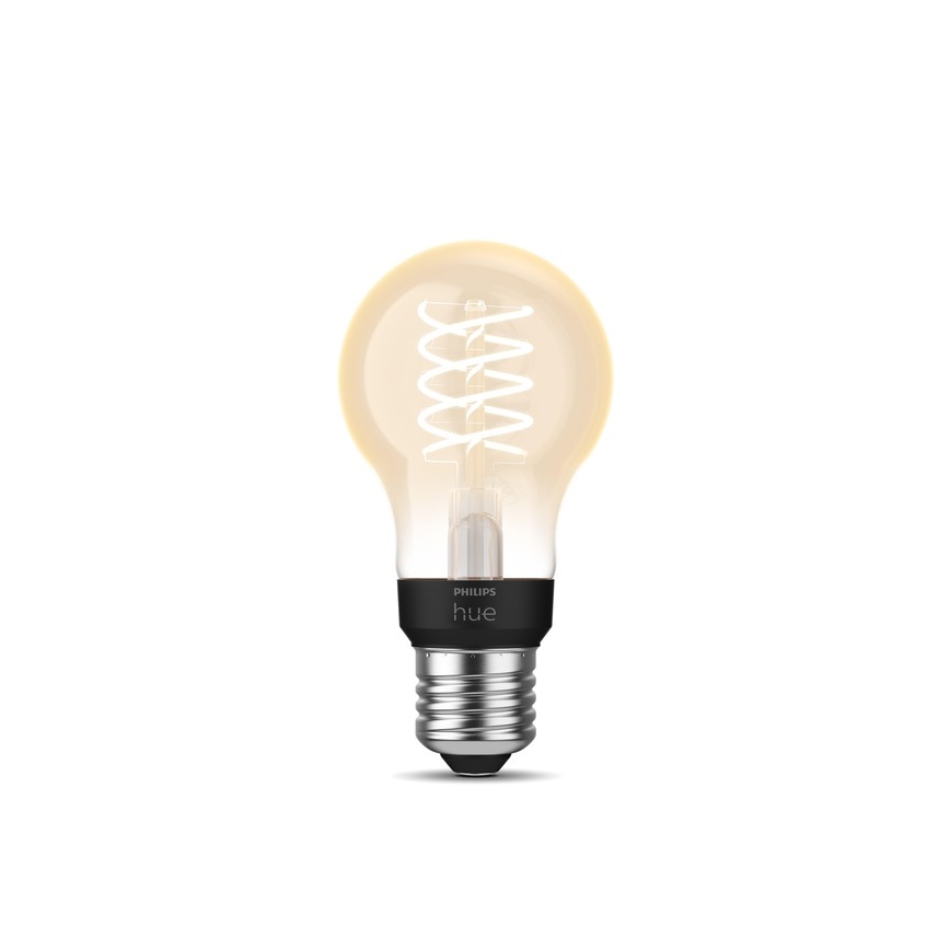 LED Dimmable bulb Philips Hue WHITE FILAMENT A60 E27/7W/230V 2100K
