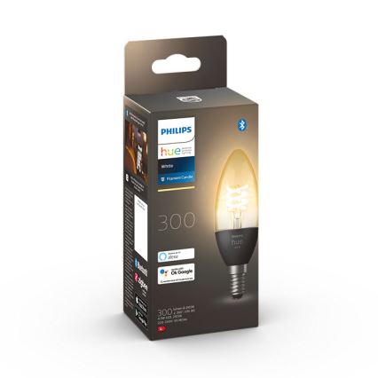 LED Dimmable bulb Philips Hue WHITE FILAMENT E14/4,5W/230V 2100K