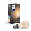 LED Dimmable bulb Philips Hue WHITE FILAMENT ST64 E27/7W/230V 2100K
