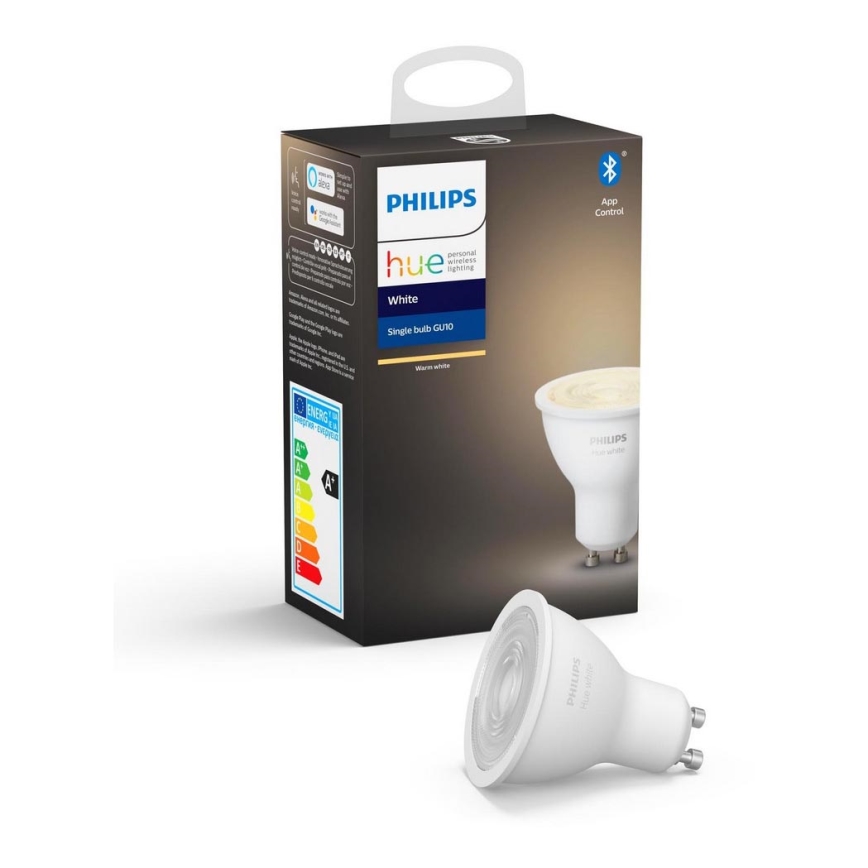 LED Dimmable bulb Philips Hue WHITE GU10/5,2W/230V 2700K