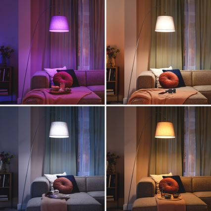 Philips SMART P45 E14 RGB Dimmable LED Bulb, 4.9W/230V, 2200-6500K, CRI 90