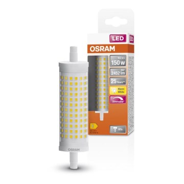 LED Dimmable bulb R7s/18,2W/230V 2700K 118 mm - Osram