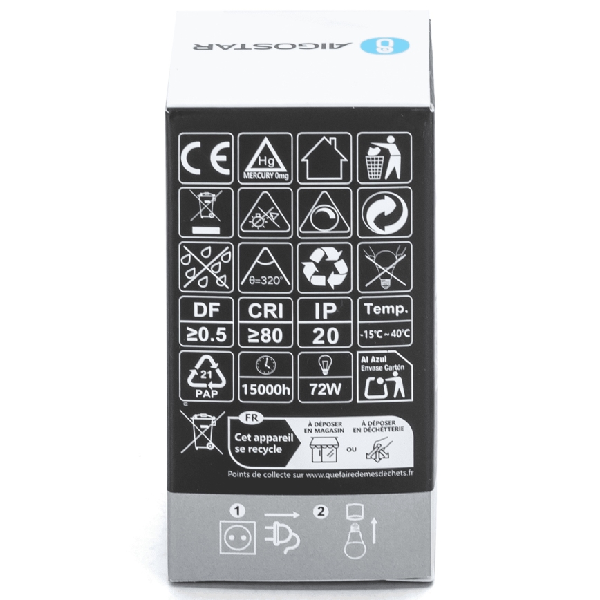 LED Dimmable bulb R7s/8W/230V 6500K - Aigostar