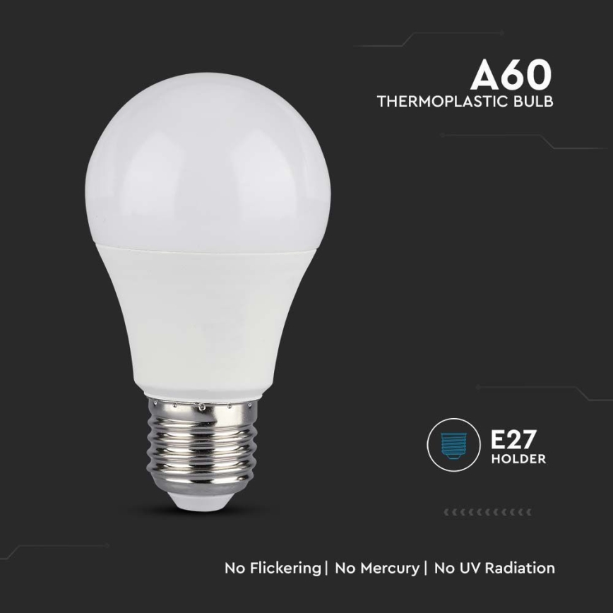 LED Dimmable bulb SAMSUNG CHIP A60 E27/11W/230V 3000K