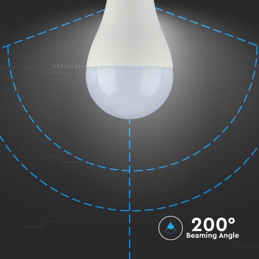 LED Dimmable bulb SAMSUNG CHIP A65 E27/17W/230V 4000K