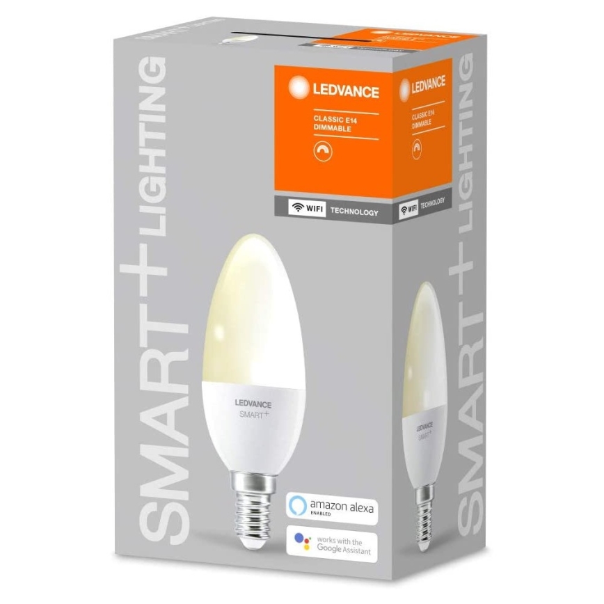 LED Dimmable bulb SMART+ E14/5W/230V 2700K Wi-Fi - Ledvance
