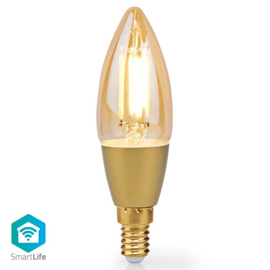 LED Dimmable bulb Smartlife E14/4,9W/230V 1800-3000K Wi-Fi Tuya