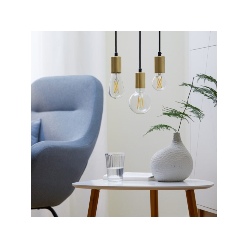 LED Dimmable bulb FILAMENT ST64 E27/6,7W/230V 2700-6500K CRI 90 Wi-Fi - WiZ