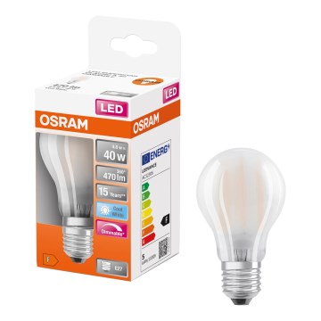 LED Dimmable Bulb SUPERSTAR CLASSIC A60 E27/4,8W/230V 4000K - Osram