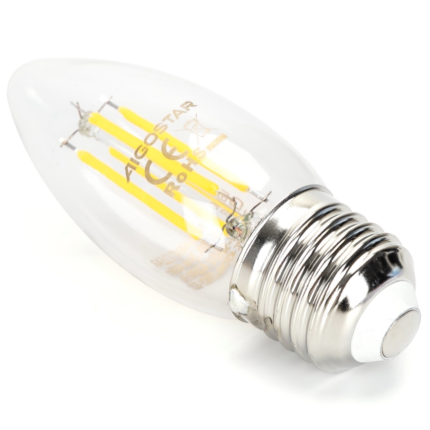 LED Dimmable bulb VINTAGE C35 E27/4W/230V 6500K - Aigostar