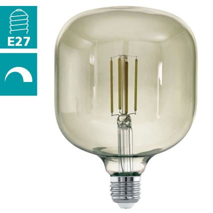 LED Dimmable bulb VINTAGE E27/4W/230V 3000K  - Eglo 12597