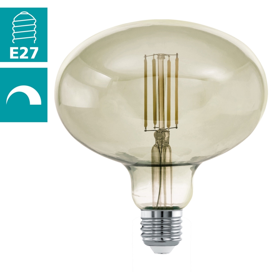 LED Dimmable bulb VINTAGE E27/4W/230V 3000K - Eglo 12599