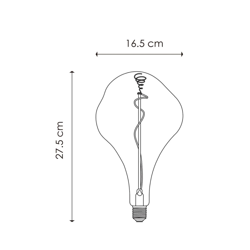 LED Dimmable bulb VINTAGE EDISON E27/3W/230V 1800K