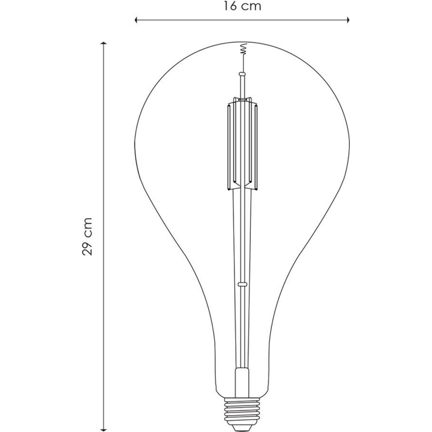 LED Dimmable bulb VINTAGE EDISON E27/4W/230V 2700K CRI 90