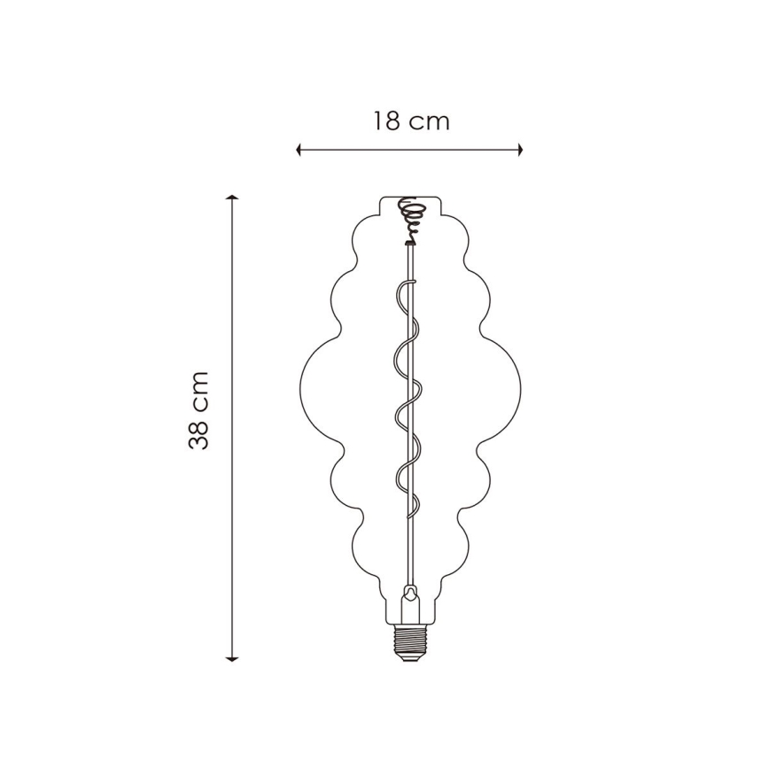 LED Dimmable bulb VINTAGE EDISON E27/4W/230V 3000K CRI 90