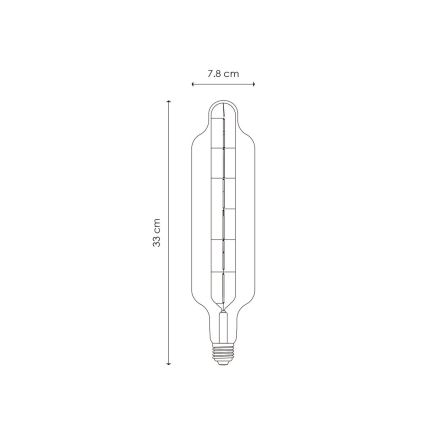LED Dimmable bulb VINTAGE EDISON E27/5W/230V 3000K