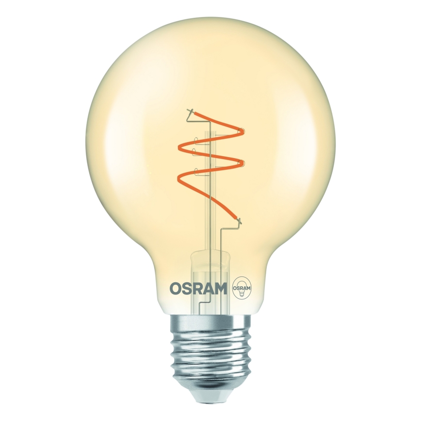 LED Dimmable Bulb VINTAGE FILAMENT E27/4.9W/230V 2200K CRI 90 - Osram