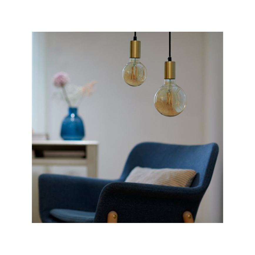 LED Dimmable bulb VINTAGE FILAMENT G125 E27/6,7W/230V 2000-5000K CRI 90 Wi-Fi - WiZ