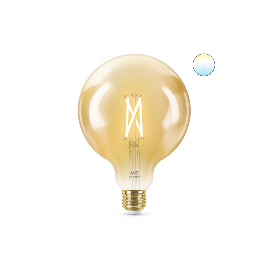 LED Dimmable bulb VINTAGE FILAMENT G125 E27/6,7W/230V 2000-5000K CRI 90 Wi-Fi - WiZ