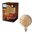 LED Dimmable bulb VINTAGE Philips G200 E27/7W/230V 2000K