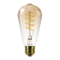 LED Dimmable bulb VINTAGE Philips ST64 E27/4,5W/230V 1800K
