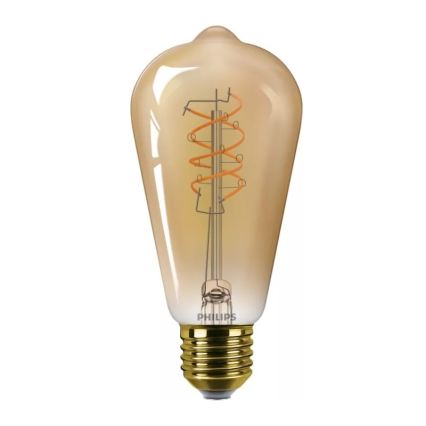 LED Dimmable Bulb VINTAGE Philips ST64 E27/7,3W/230V 2200K CRI 90