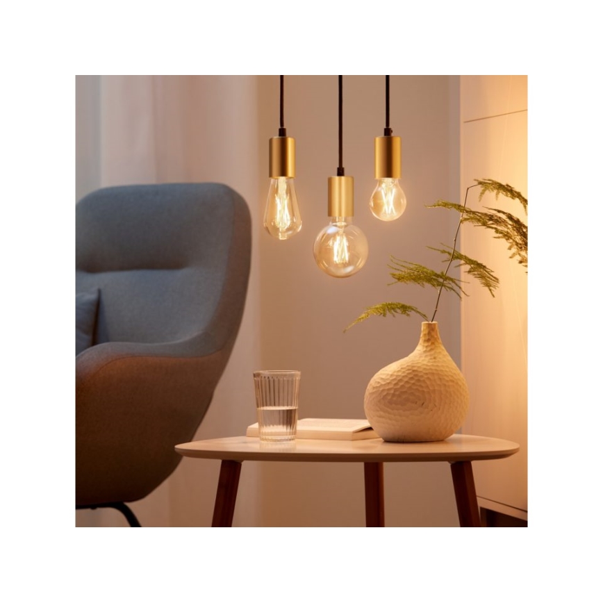 LED Dimmable bulb VINTAGE FILAMENT ST64 E27/7W/230V 2000-5000K CRI 90 Wi-Fi - WiZ