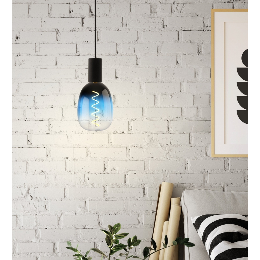 LED Dimmable Bulb VINTAGE T120 E27/4W/230V 2000K blue - Eglo 110224