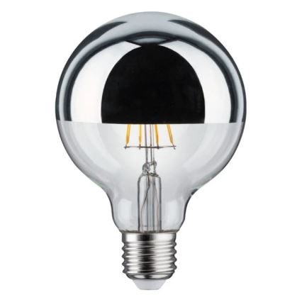 LED Dimmable bulb with a mirror cap GLOBE E27/6,5W/230V - Paulmann 28673
