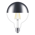 LED Dimmable bulb with a mirror spherical cap DECO Philips G125 E27/7,2W/230V 2700K