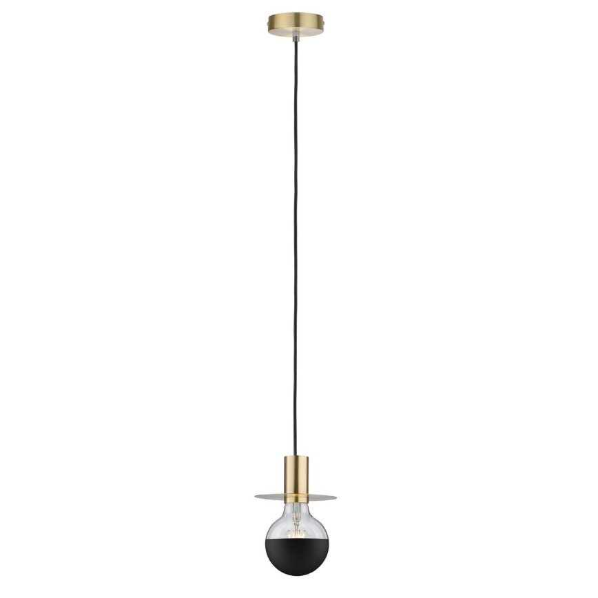 LED Dimmable bulb with a mirror spherical cap GLOBE G95 E27/6,5W/230V 2700K black - Paulmann 28676