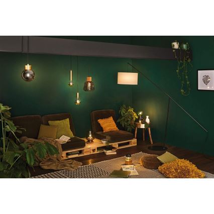 LED Dimmable bulb with a mirror spherical cap G125 E27/6,5W/230V 2700K - Paulmann 28679