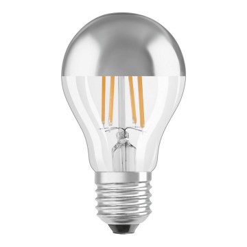 LED Dimmable bulb with a mirror spherical cap E27/7,5W/230V 2700K - Osram