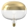 LED Dimmable Bulb with Top FILAMENT E27/6W/230V 1800K Gold CRI 90