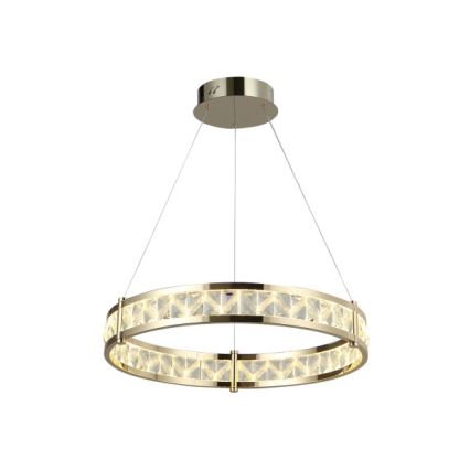 ENRIQUE Dimmable LED Crystal Chandelier Suspended on Cable LED/40W//230V 3000-6000K dia. 60 cm + Remote Control