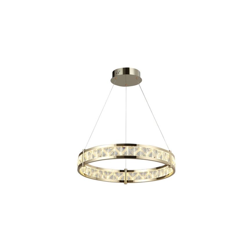 ENRIQUE Dimmable LED Crystal Chandelier Suspended on Cable LED/40W//230V 3000-6000K dia. 60 cm + Remote Control