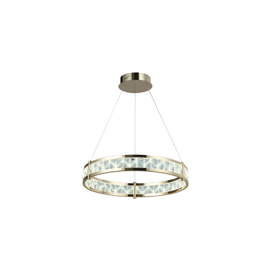ENRIQUE Dimmable LED Crystal Chandelier Suspended on Cable LED/40W//230V 3000-6000K dia. 60 cm + Remote Control
