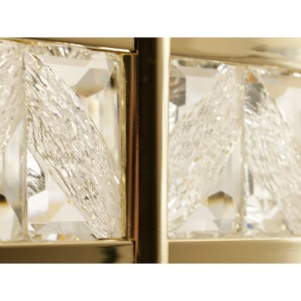 ENRIQUE Dimmable LED Crystal Chandelier Suspended on Cable LED/40W//230V 3000-6000K dia. 60 cm + Remote Control